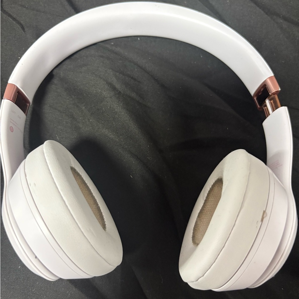 Beats by Dre Over-Ear Headphones - White and Rose Gold